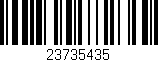 Código de barras (EAN, GTIN, SKU, ISBN): '23735435'
