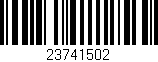 Código de barras (EAN, GTIN, SKU, ISBN): '23741502'