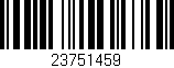 Código de barras (EAN, GTIN, SKU, ISBN): '23751459'