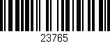 Código de barras (EAN, GTIN, SKU, ISBN): '23765'