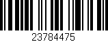 Código de barras (EAN, GTIN, SKU, ISBN): '23784475'