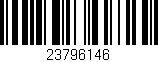 Código de barras (EAN, GTIN, SKU, ISBN): '23796146'