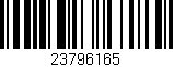 Código de barras (EAN, GTIN, SKU, ISBN): '23796165'