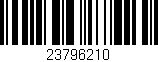 Código de barras (EAN, GTIN, SKU, ISBN): '23796210'