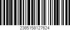Código de barras (EAN, GTIN, SKU, ISBN): '2385158127624'