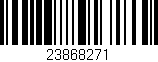 Código de barras (EAN, GTIN, SKU, ISBN): '23868271'