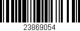Código de barras (EAN, GTIN, SKU, ISBN): '23869054'