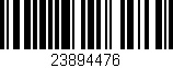 Código de barras (EAN, GTIN, SKU, ISBN): '23894476'