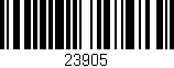 Código de barras (EAN, GTIN, SKU, ISBN): '23905'
