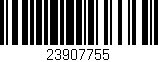 Código de barras (EAN, GTIN, SKU, ISBN): '23907755'