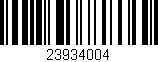 Código de barras (EAN, GTIN, SKU, ISBN): '23934004'