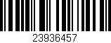 Código de barras (EAN, GTIN, SKU, ISBN): '23936457'