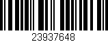 Código de barras (EAN, GTIN, SKU, ISBN): '23937648'