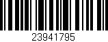 Código de barras (EAN, GTIN, SKU, ISBN): '23941795'