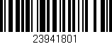 Código de barras (EAN, GTIN, SKU, ISBN): '23941801'