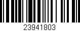 Código de barras (EAN, GTIN, SKU, ISBN): '23941803'