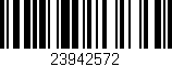 Código de barras (EAN, GTIN, SKU, ISBN): '23942572'