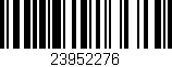 Código de barras (EAN, GTIN, SKU, ISBN): '23952276'