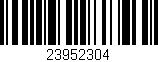 Código de barras (EAN, GTIN, SKU, ISBN): '23952304'