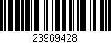 Código de barras (EAN, GTIN, SKU, ISBN): '23969428'