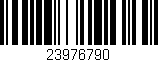 Código de barras (EAN, GTIN, SKU, ISBN): '23976790'
