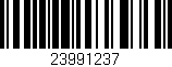 Código de barras (EAN, GTIN, SKU, ISBN): '23991237'