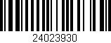 Código de barras (EAN, GTIN, SKU, ISBN): '24023930'