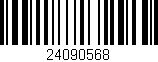Código de barras (EAN, GTIN, SKU, ISBN): '24090568'