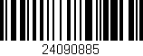 Código de barras (EAN, GTIN, SKU, ISBN): '24090885'