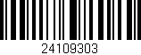 Código de barras (EAN, GTIN, SKU, ISBN): '24109303'