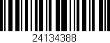 Código de barras (EAN, GTIN, SKU, ISBN): '24134388'