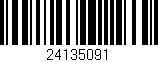Código de barras (EAN, GTIN, SKU, ISBN): '24135091'