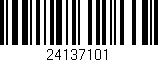 Código de barras (EAN, GTIN, SKU, ISBN): '24137101'