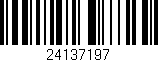 Código de barras (EAN, GTIN, SKU, ISBN): '24137197'