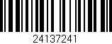 Código de barras (EAN, GTIN, SKU, ISBN): '24137241'
