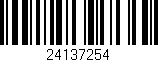 Código de barras (EAN, GTIN, SKU, ISBN): '24137254'