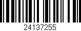 Código de barras (EAN, GTIN, SKU, ISBN): '24137255'