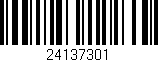 Código de barras (EAN, GTIN, SKU, ISBN): '24137301'