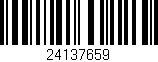 Código de barras (EAN, GTIN, SKU, ISBN): '24137659'