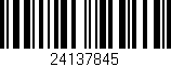 Código de barras (EAN, GTIN, SKU, ISBN): '24137845'