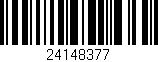 Código de barras (EAN, GTIN, SKU, ISBN): '24148377'
