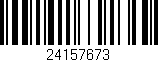 Código de barras (EAN, GTIN, SKU, ISBN): '24157673'