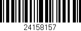 Código de barras (EAN, GTIN, SKU, ISBN): '24158157'