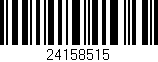 Código de barras (EAN, GTIN, SKU, ISBN): '24158515'
