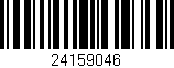 Código de barras (EAN, GTIN, SKU, ISBN): '24159046'