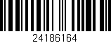 Código de barras (EAN, GTIN, SKU, ISBN): '24186164'