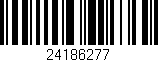 Código de barras (EAN, GTIN, SKU, ISBN): '24186277'