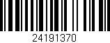 Código de barras (EAN, GTIN, SKU, ISBN): '24191370'