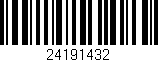 Código de barras (EAN, GTIN, SKU, ISBN): '24191432'