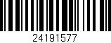Código de barras (EAN, GTIN, SKU, ISBN): '24191577'